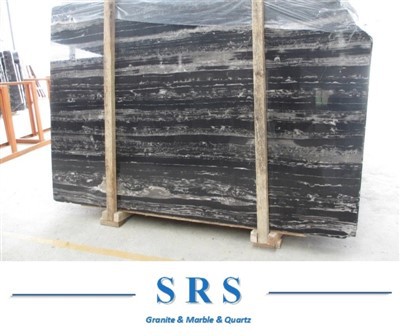 Black Silver Dragon Marble/Silver Portoro Fyrir gólf/vegg/hellulögn