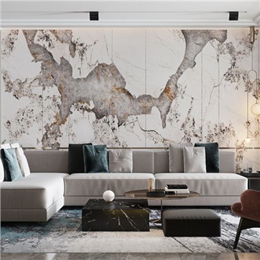 Pandora Sintered Stone Fyrir Hús Skreyting Veggplata Dinging borð